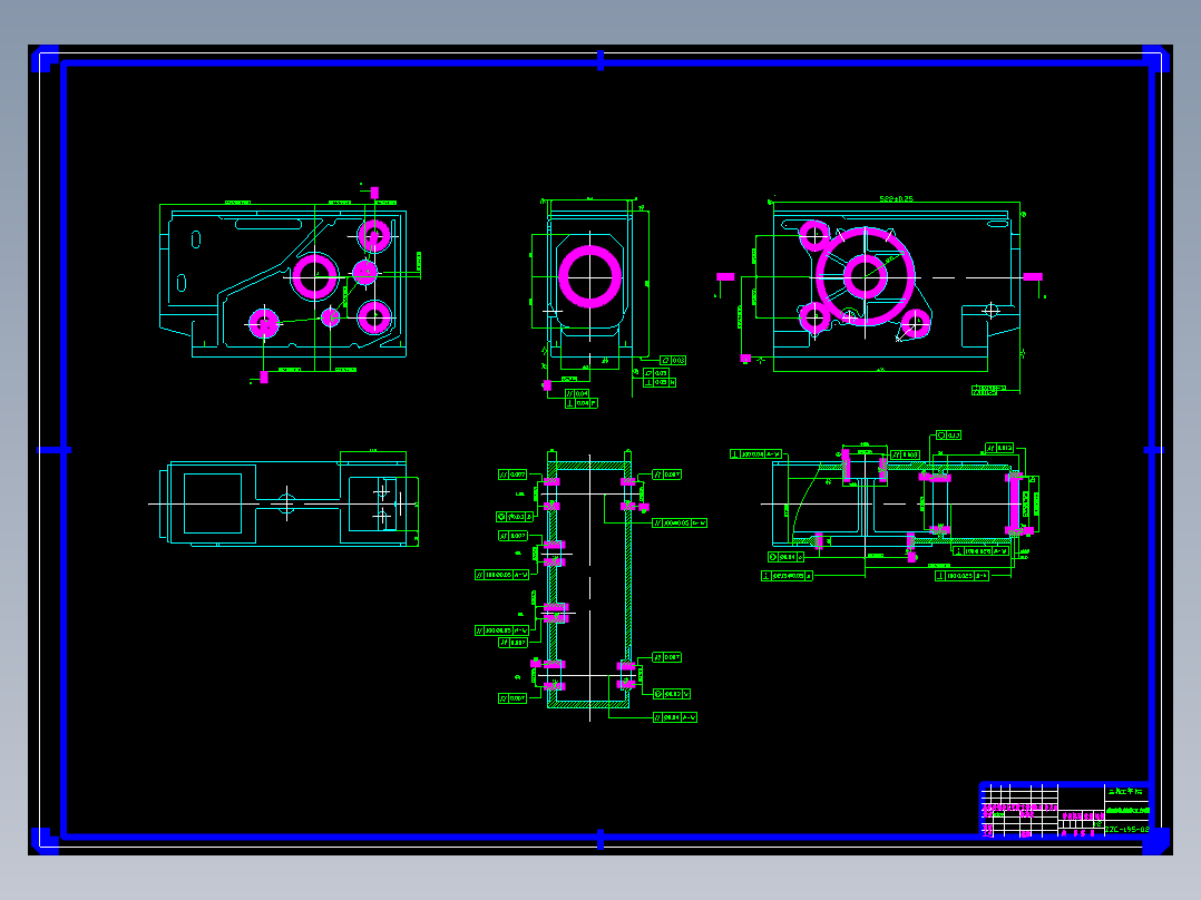S195柴油机体三面精镗组合机床总体设计及后主轴箱设计