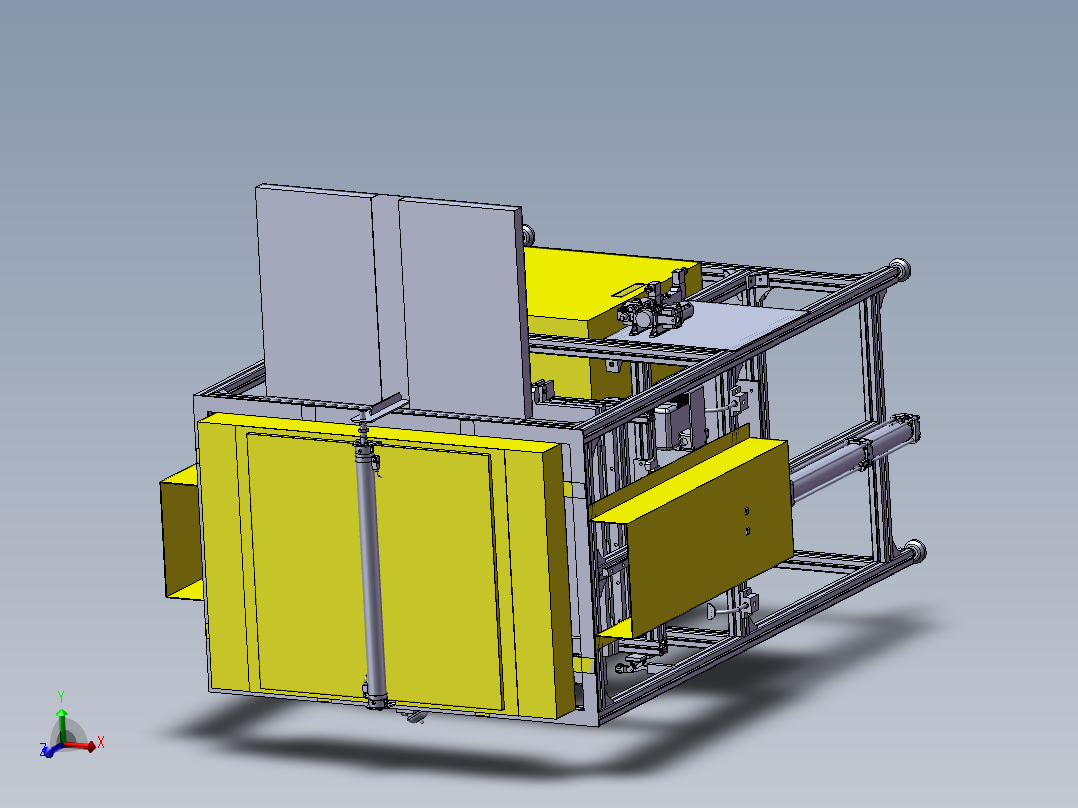 真空成型机3D图纸 F341