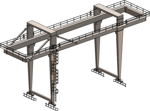 SOLIDWORKS2016简单龙门吊模型缩略图
