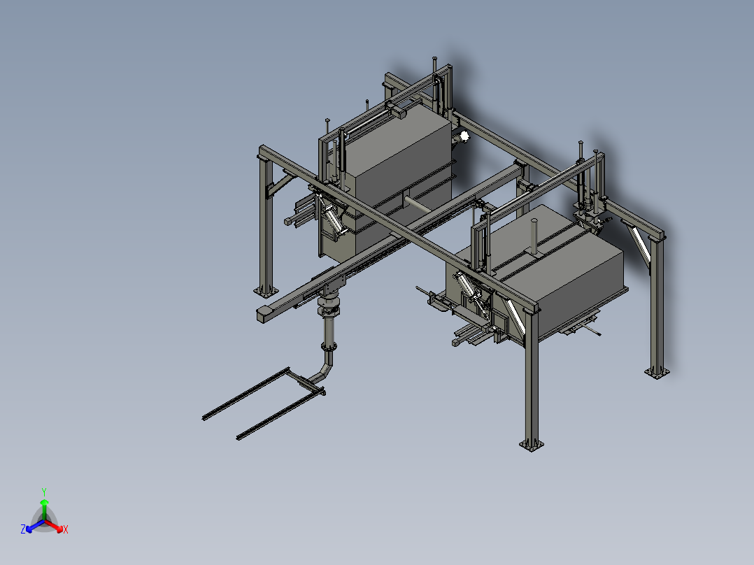 提升、翻转机械手