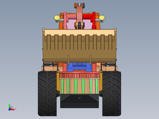 装载机前视缩略图