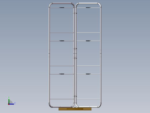 广告牌-四面架左视缩略图