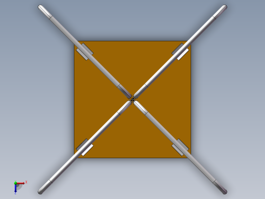 广告牌-四面架俯视缩略图