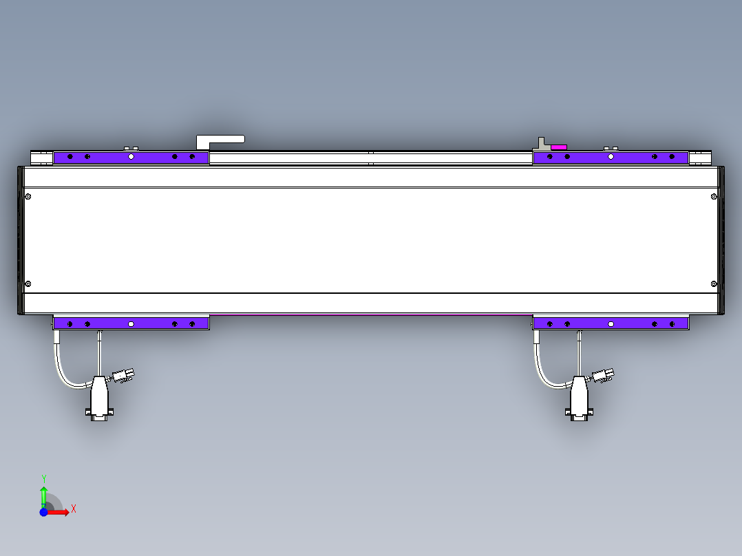 威洛博VL系列3d模型模组2VL17E2Y-S350前视图