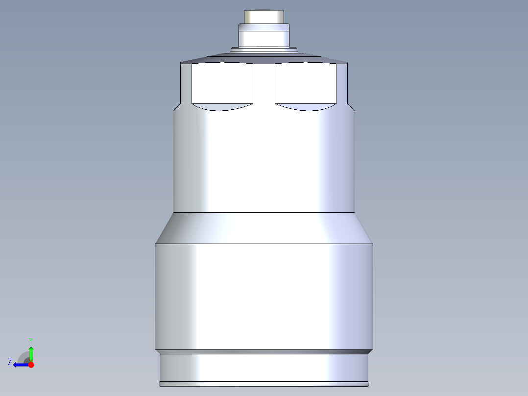 KOSMEKWNC6000多系列多零件图纸模型多系列多零件图纸模型右视图