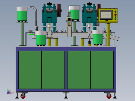 五金冲压铆接自动组装机前视缩略图