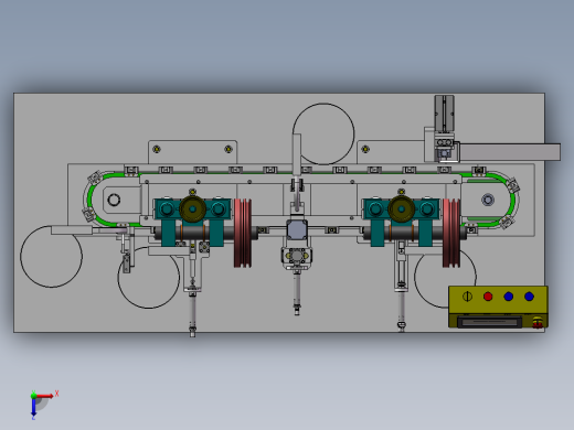 五金冲压铆接自动组装机俯视缩略图