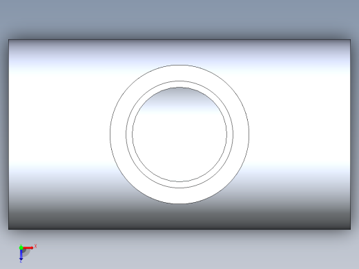 CPVC管件02-Sch80_ReducingTee_SxSxS_9801-211_1.5in x 1in俯视缩略图