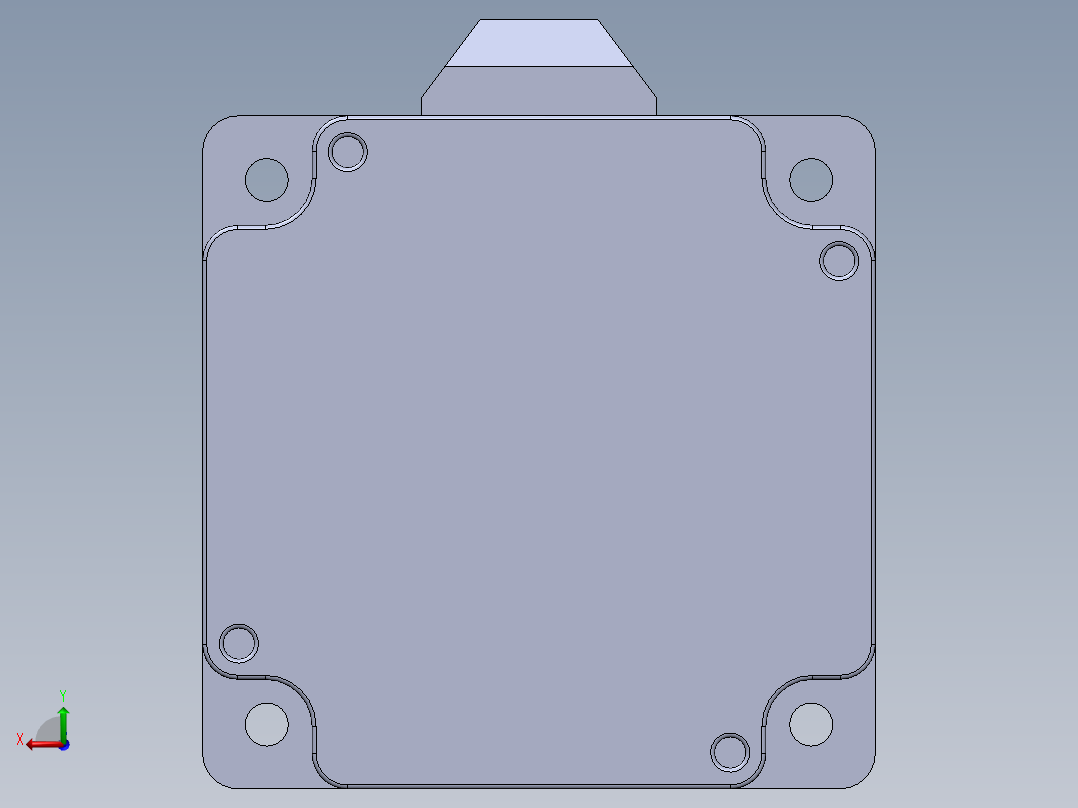 雷赛步进电机86CM120后视图