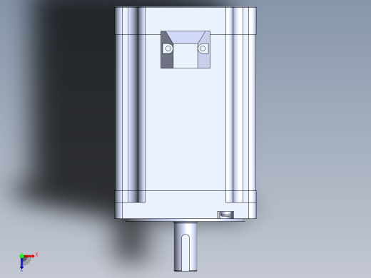 雷赛步进电机86CM120俯视缩略图