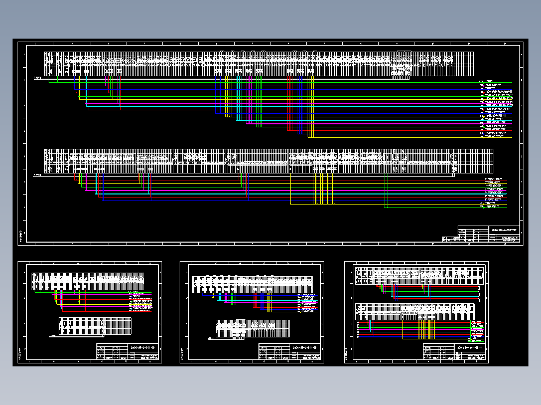 200kV BP-2A母线保护屏端子排(B066-500-1727)