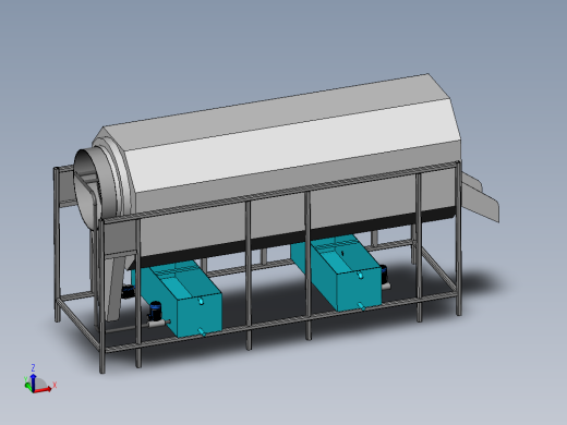 滚筒清洗机主视缩略图