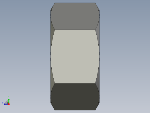 公制六角螺母-Metric Hex Nuts M12 x 1.75mm Thread右视缩略图