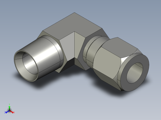 卡套式工业通用硬管接头8-8_cbu-s