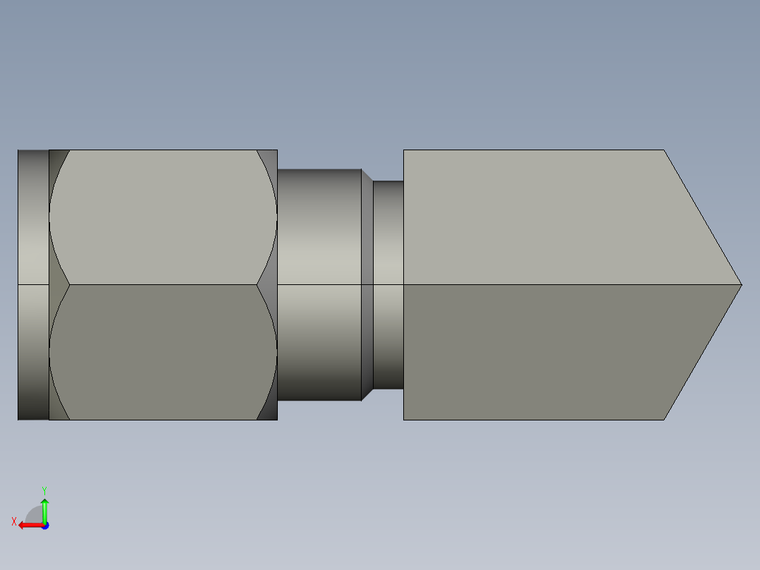 卡套式工业通用硬管接头8-8_cbu-s后视图
