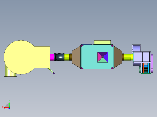 油漆加工用空气净化系统后视缩略图