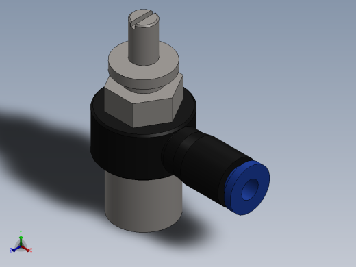 Ø4 x 1-4 - CONTROLE DE FLUXO 90° BANJO(C0K510428)