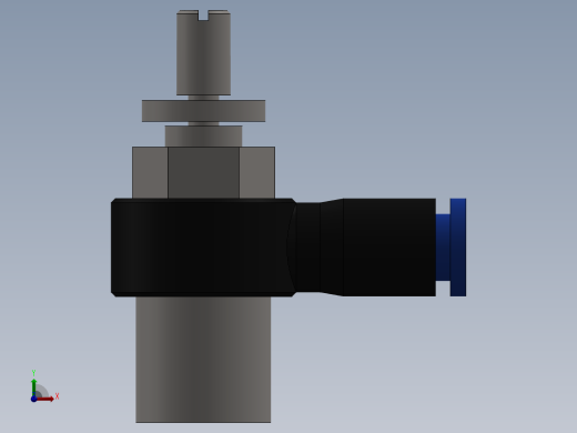 Ø4 x 1-4 - CONTROLE DE FLUXO 90° BANJO(C0K510428)前视缩略图