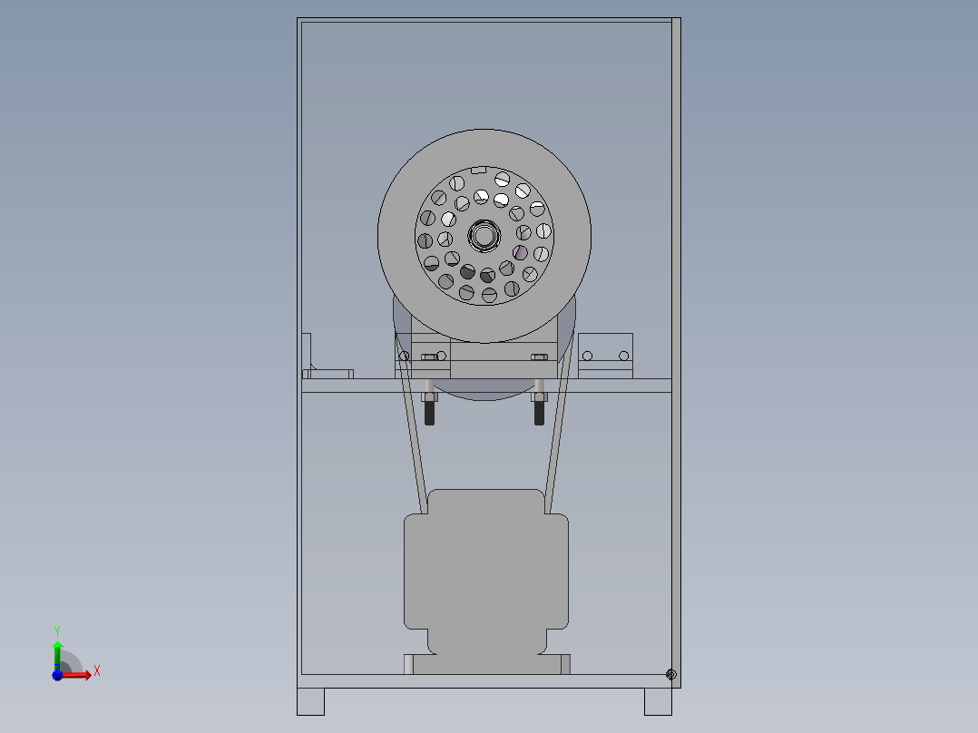 小型家用电动绞肉机设计1521793前视图