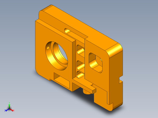 电动压水枪正等轴测缩略图