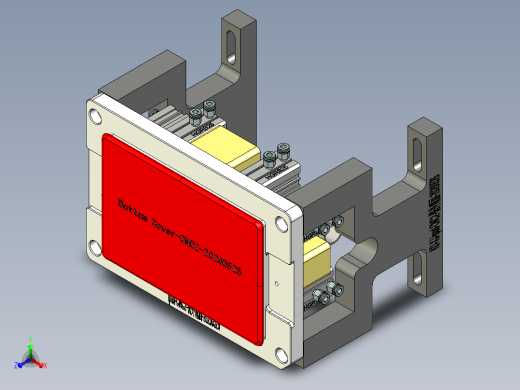 IPAD外壳铣外观面治具模型