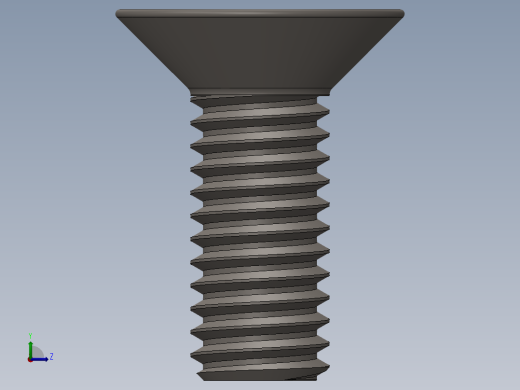 Screw_ISO_10642_M3x8_A2.SLDPRT左视缩略图