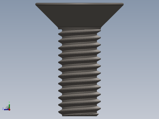 Screw_ISO_10642_M3x8_A2.SLDPRT右视缩略图