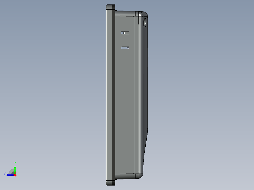 TK6071iP人机界面右视图