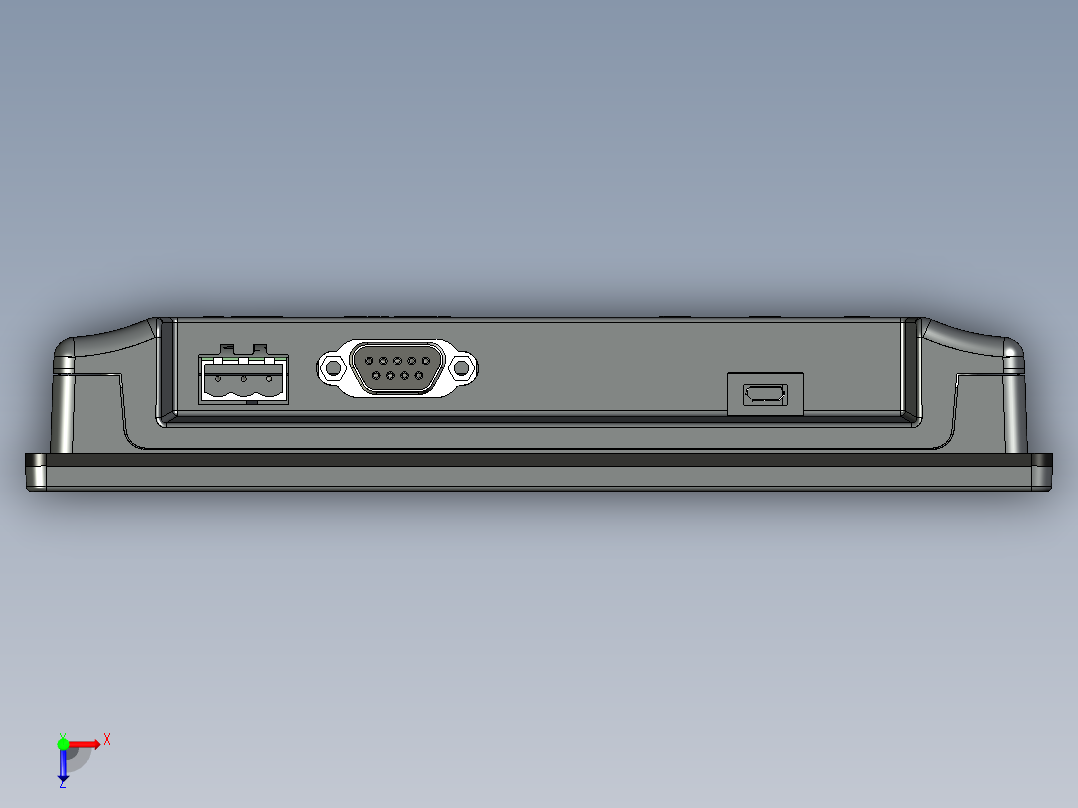 TK6071iP人机界面俯视图