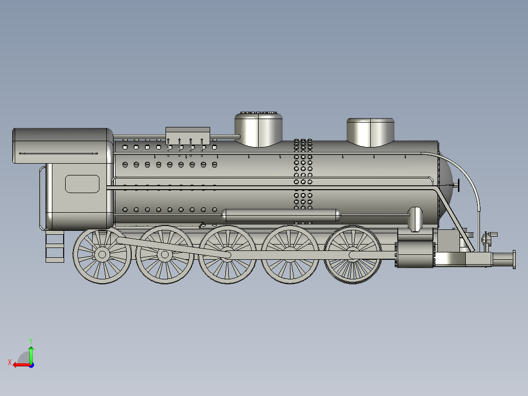 火车、动车、高铁(26)后视图