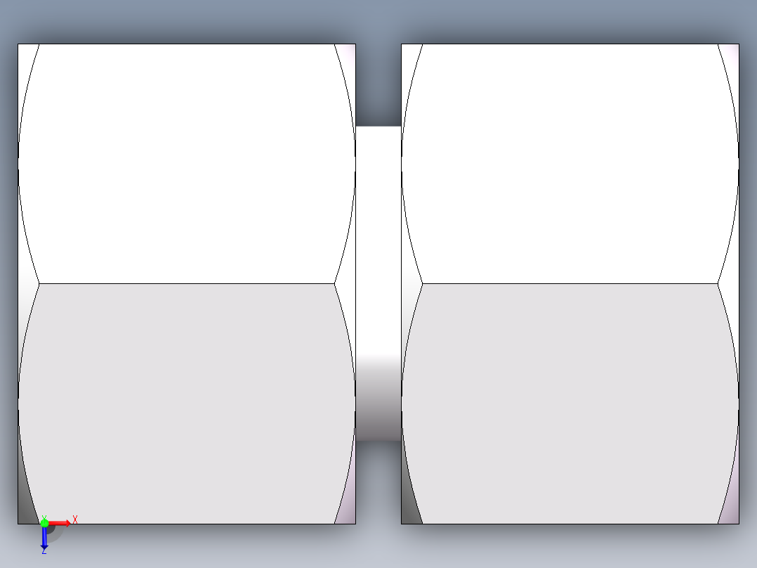 3C+3D 组合接头、3C-18俯视图