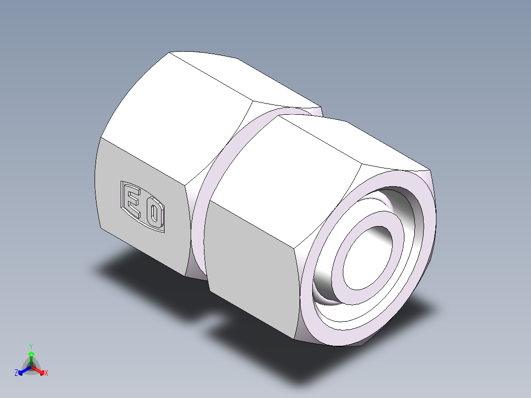 3C+3D 组合接头、3C-18正等轴测图