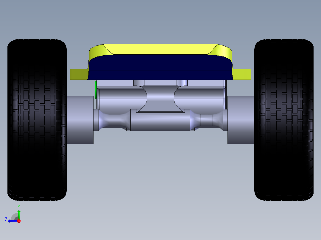 电动滑板2右视图