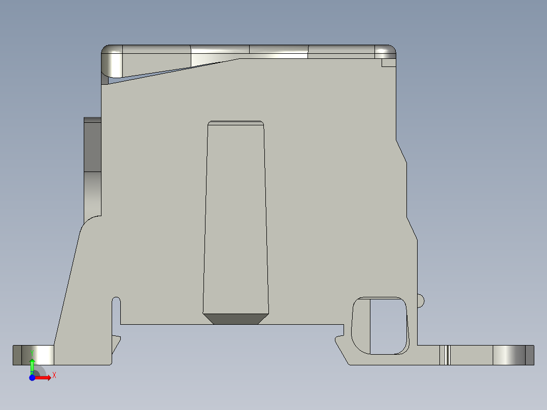 UKK-125A单极分线盒前视图