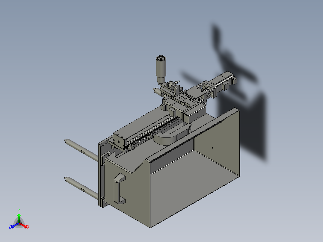 02-00-08滚轮废料组件