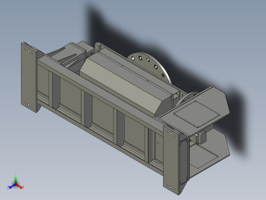 东山2轴变位机组立