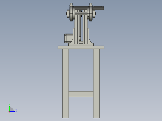铝箔送料装置左视缩略图