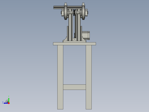 铝箔送料装置右视缩略图