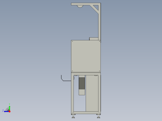 橡胶密封条在线切断装置右视缩略图
