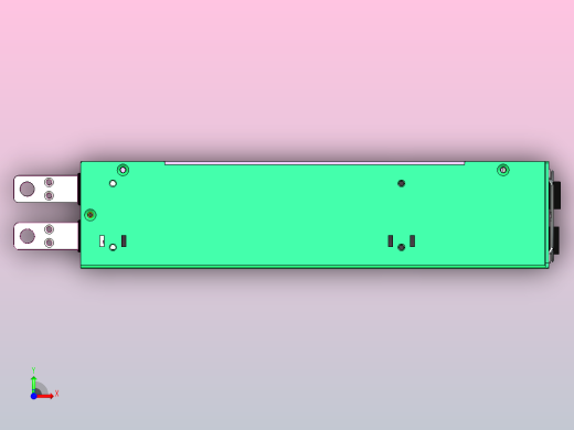 明纬开关电源适配器变压器SE-1000-5前视缩略图