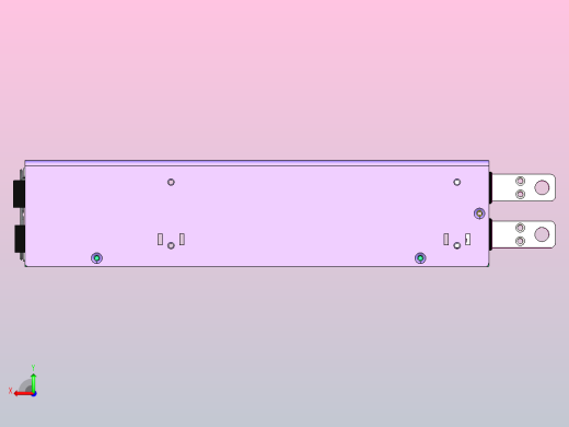 明纬开关电源适配器变压器SE-1000-5后视缩略图