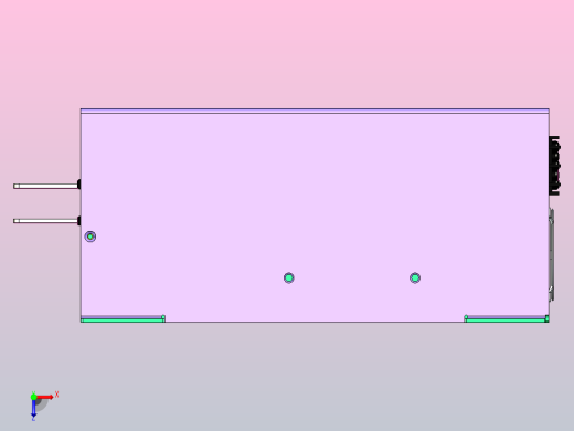 明纬开关电源适配器变压器SE-1000-5俯视缩略图