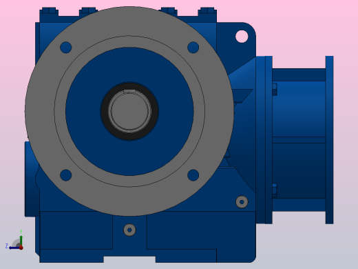 SF77ZP蜗轮蜗杆减速机SF77-13.16-M1-A-P90右视缩略图