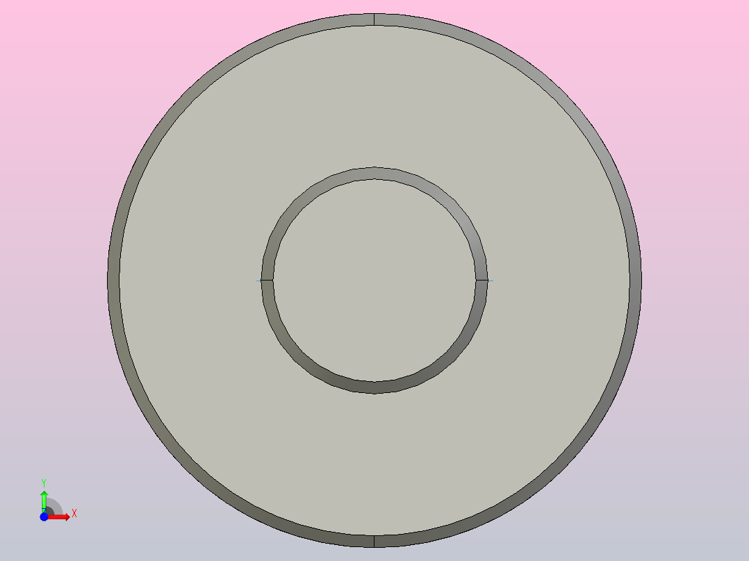 FFZL2004-3滚珠丝杆3D模型前视图