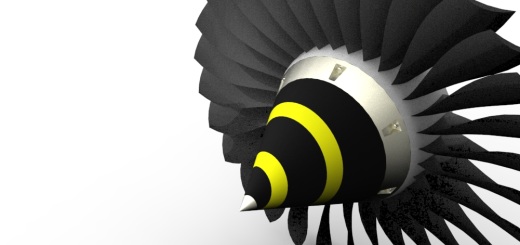 GE-CFM65涡轮风扇发动机的风扇叶片缩略图