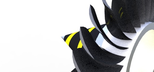 GE-CFM65涡轮风扇发动机的风扇叶片缩略图