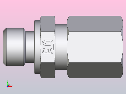 公螺柱连接器GE06LMCF前视缩略图