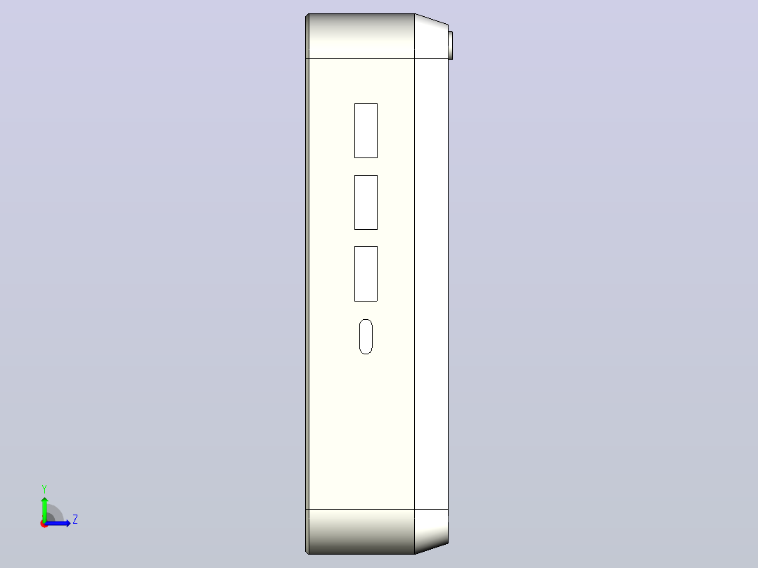 华硕NUC14RVS左视图