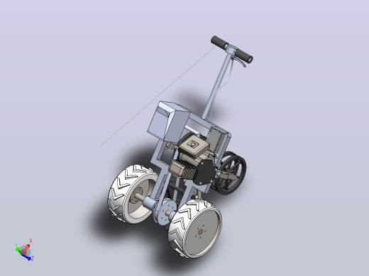 多功能农业机械3D图纸+Solidworks设计+附STEP格式
