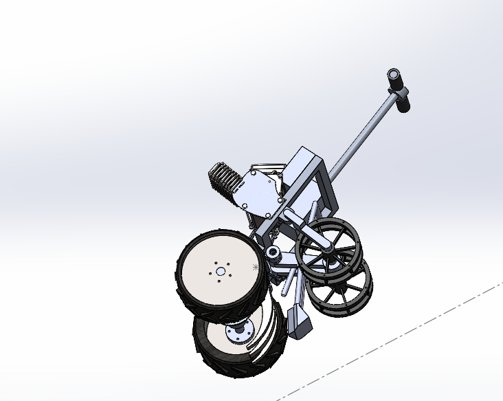 多功能农业机械3D图纸+Solidworks设计+附STEP格式